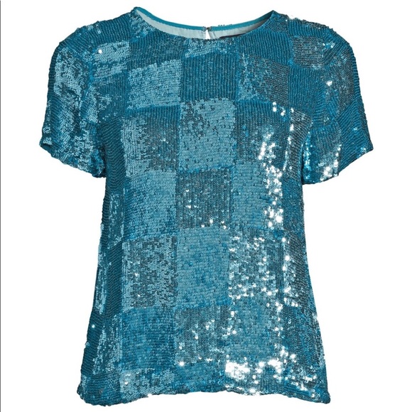 Retrofete Stacia Sequin Check Joggers + Matching Top - Picture 2 of 3